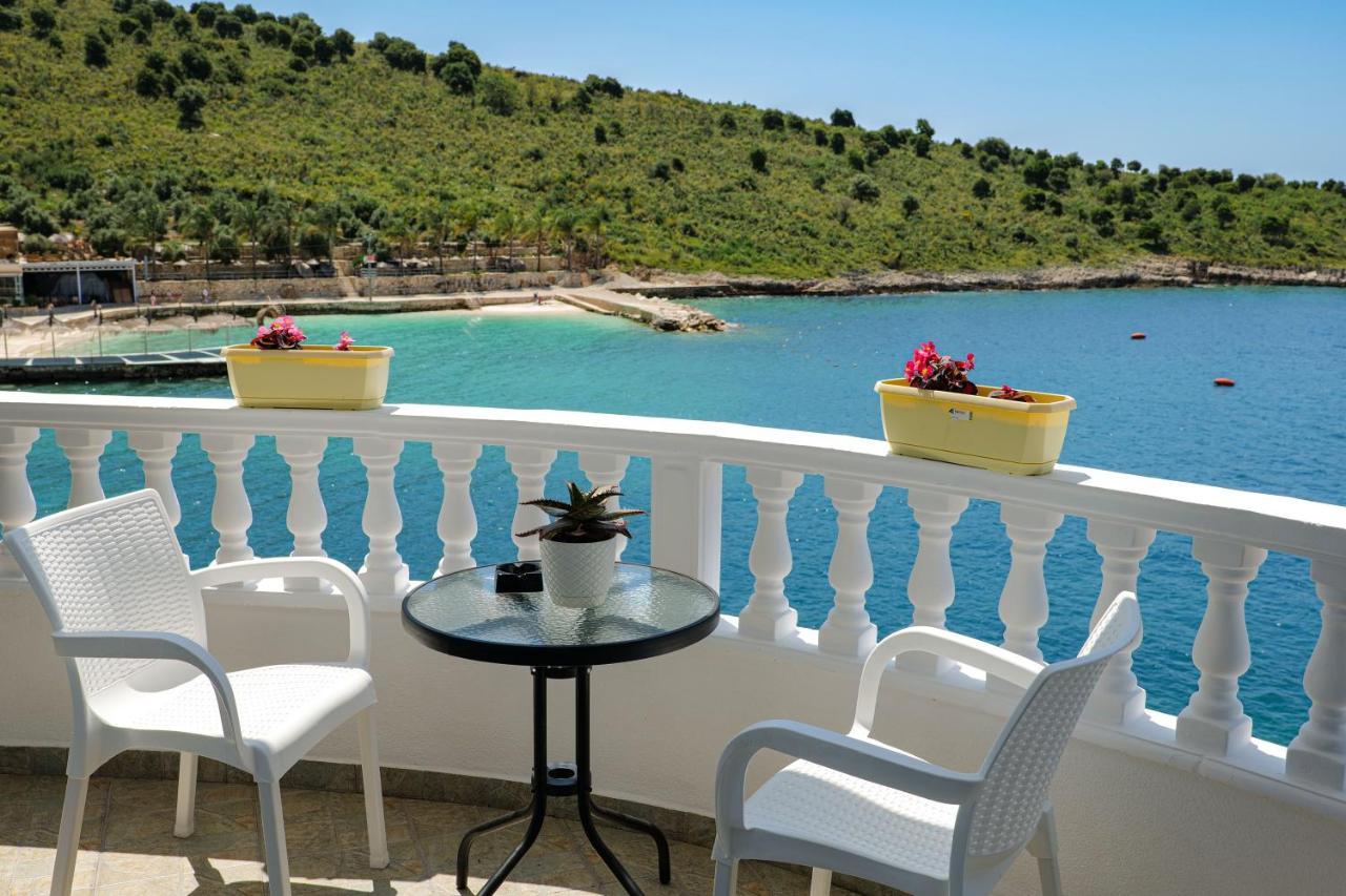 Luxury Villa Alisja Sarande With Private Beach Eksteriør billede