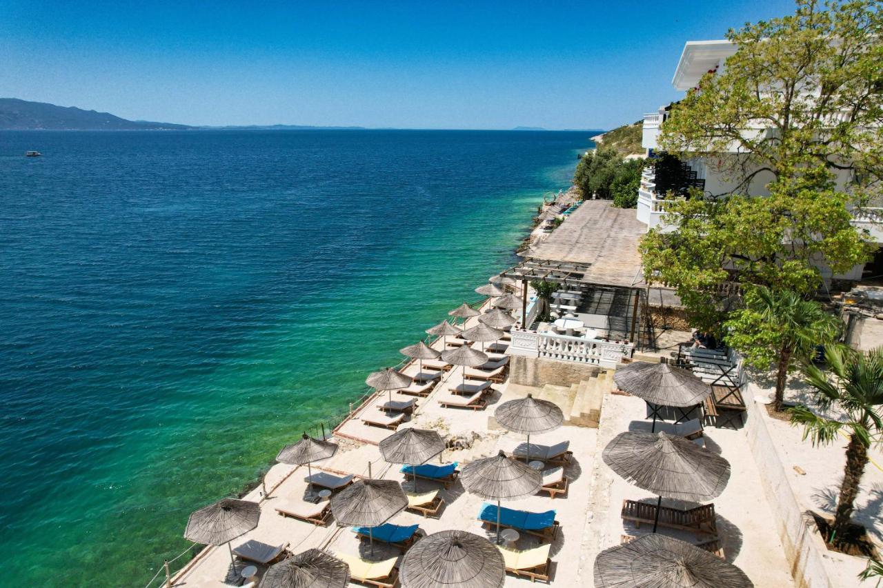 Luxury Villa Alisja Sarande With Private Beach Eksteriør billede