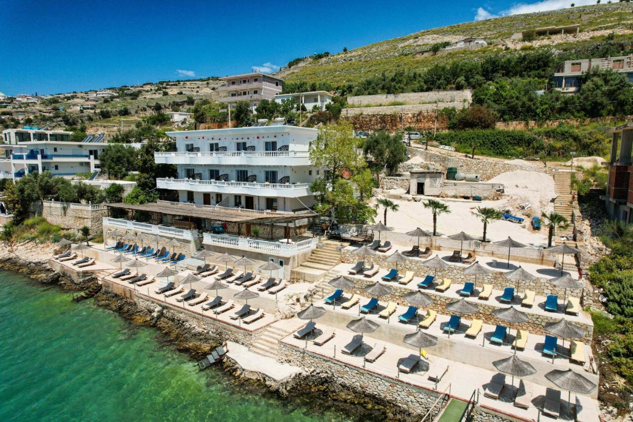 Luxury Villa Alisja Sarande With Private Beach Eksteriør billede