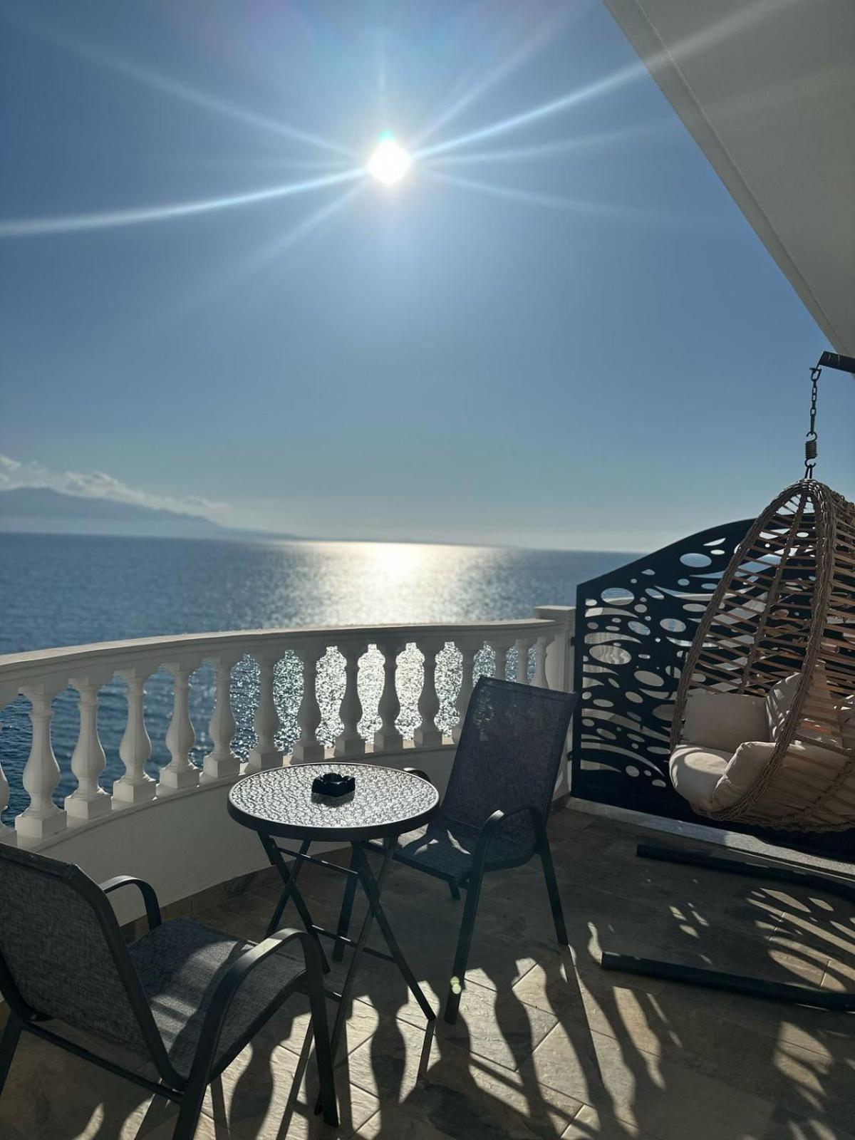 Luxury Villa Alisja Sarande With Private Beach Eksteriør billede